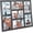 Grey, variant on Openings Photo Collage for Wall Decor, 4x6 Picture Frame Collage for Wall Mounting or Tabletop, Wooden Multiple Photo Frame Display 4x6 Pictures for Desk, Office, Living Room, Black
