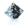 thumbnail image 3 of Adornos para birretes de graduación, accesorios para fiestas y días festivos, cabezas de flores artificiales. Azul, 3 of 9