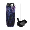 thumbnail image 2 of Yiaed Fantasy Dragon In Cathedral Print Water Bottle with Straw Lid, Stainless Steel Double Wall Insulated Water Bottle | Leak-Proof and Spill-Proof Water Bottle, 2 of 8