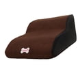 thumbnail image 2 of koolsoo Dog Stairs Lightweight with Removable Washable Cover Dog Ramp for Small Pets Coffee, 2 of 9