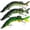 F1-7.9"/2.3oz, variant on TRUSCEND Easy Catch Swimmax, Magic Noisy Turbulent Wiggling and Vibrating Actions for More Bites, Segmented Swimbait Jointed by Dyneema Strongest Fiber,Lifelike Fishing Lures for Relax Family Fishing