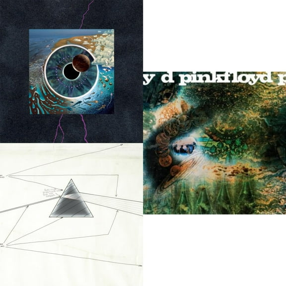 Pulse (180G/4LP/52 Pp Book) & Dark Side Of The Moon Live At Wembley Empire Pool 1974 & Saucerful Of Secrets (Mono/180G)