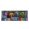 thumbnail image 1 of Set de figuras Rainbow Friends 4 figuras con los personajes de Blue, Orange, Green y Purple, 1 of 4