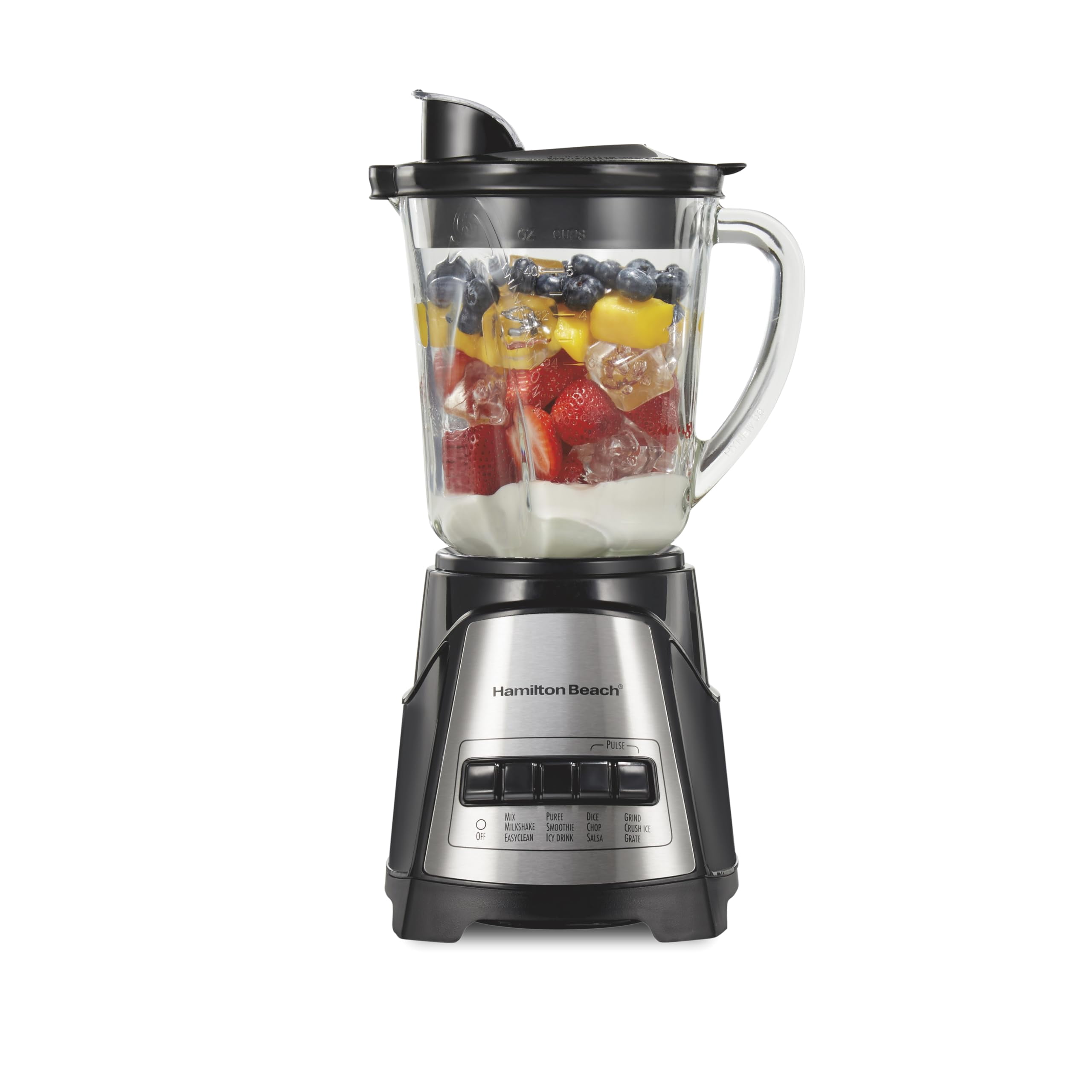 Hamilton Beach ブレンダー ステンレス容器付き Hamilton Beach 7 Piece Hand Blender Set, Black, 59768 - Walmart.com