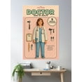 thumbnail image 2 of Female Doctor Action Figure – Toy In Blister Packaging Poster Wall Art, Modern Wall Decor, 16x24 UNFRAMED, 2 of 3