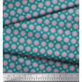 thumbnail image 3 of Soimoi Polyester Crepe Fabric Flower Artistic Print Sewing Fabric Yard 42 Inch Wide, 3 of 3