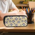 thumbnail image 6 of DISNIMO Kids Backpack for Boys 4-8, Soccer Ball Printed Kindergarten Elementary School Backpack with Lunch Bag & Pencil Box, 17 Inch Large Bookbag Travel Daypack, Back to School Supplies, 6 of 7