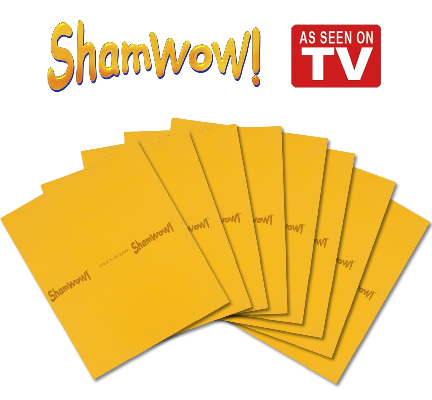 The Original Shamwow Mini Super Absorbent Multi-Purpose Cleaning Shammy... 