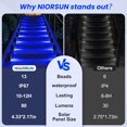 thumbnail image 3 of NIORSUN Solar Step Lights for Outside,6 Pack Warm White Solar Stair Lights Outdoor Waterproof IP67 Auto On Off,Solar Lights for Steps,Stair,Patio,Yard,Porch,Front Door,Sidewalk,Deck Decor, 3 of 10