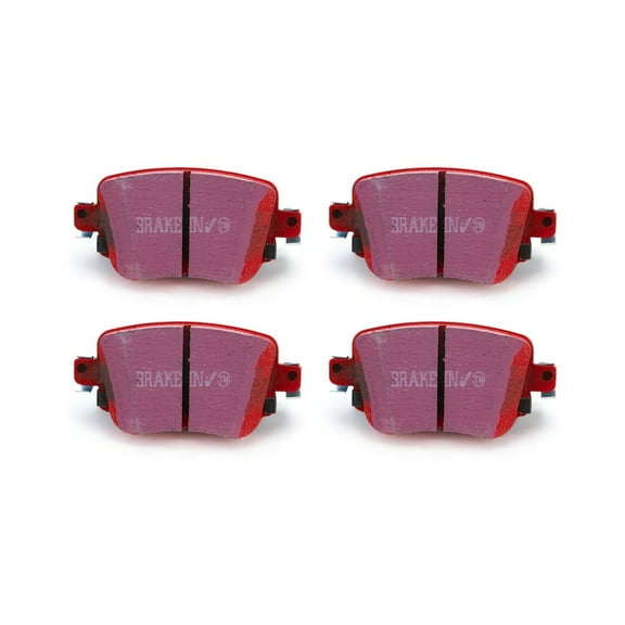 EBC 15  Volkswagen GTi 2.0 Turbo Redstuff Rear Brake Pads Fits select: 2014-2022 VOLKSWAGEN PASSAT, 2016-2020 AUDI Q3