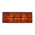 thumbnail image 5 of Meyda 147948 48 in. Personalized Rockin C Ranch Oblong Pendant, Timeless Bronze & Amber Mica, 5 of 7