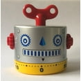thumbnail image 4 of Robot Timer Retro Silver, 4 of 4