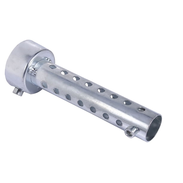 Silenciador Deflector Inserto para Escape Universal de Motocicleta DB Killer Plata 35 mm Silenciador de Escape de Motocicleta Silenciador Deflector