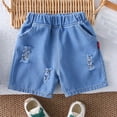thumbnail image 6 of NIEWTR Toddler Boys 2pcs Outfits Set Short Sleeve Print Tops+ Shorts Print Set For 2t 3t 4t 5t Boys 2PCS Pajamas Outfits Pajamas & Dailywear for 0-5 YEARS Children's Gift, 6 of 6