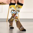 thumbnail image 5 of FREEAMG Thanksgiving Turkey Compression Socks for Men & Women Knee High Stockings for Running, Sport, Hiking & Travel, 5 of 7