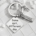 thumbnail image 3 of Funny Dentists Keychain Gifts Same Spit Different Day Keychain for Dental Assistant Gifts Dental Hygienist Graduation Gifts for Dental Student Key Chain, 3 of 4