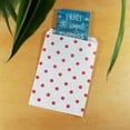 thumbnail image 5 of 100 Qty 5" x 7" Decorative Flat Paper Gift Bags - Red Polka-Dot on White Bags - for Sales/Treats/Parties Cookies/Gifts - N'icePackaging, 5 of 7