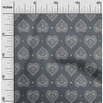 thumbnail image 1 of oneOone Polyester Lycra Fabric Floral Block Print Fabric BTY 56 Inch Wide, 1 of 4