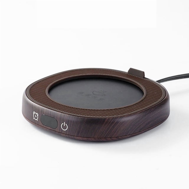 Mug Warmer Smart Coffee Cup Warmer Electric Beverage Warmer for Coffee Tea Beverage Milk US Plug Black