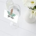 thumbnail image 4 of Koyal Wholesale Dark Green Elegant Ornate Place Cards for Wedding Party Tables, Seating Place Cards for Holders, 60 Pk, 4 of 5