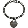 Personalized Planet Engraved Name??Heart Charm Bracelet in Stainless Steel