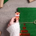 thumbnail image 3 of FELTECHELECTR 10 marionetas de dedo de Papá Noel y alce, minimuñecas de dedo, juegos de juguetes navideños para dedos, 3 of 7