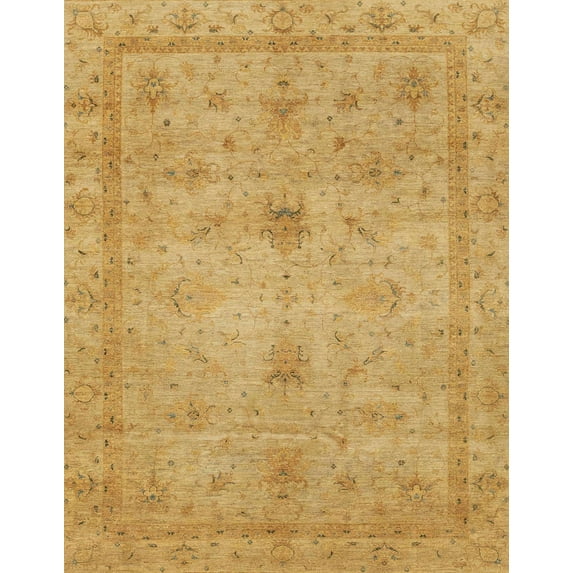 Ahgly Company Indoor Rectangle Abstract Dark Orange Abstract Area Rugs, 2' x 4'