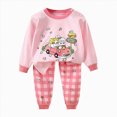 thumbnail image 5 of NOLDARES Toddler Baby Boy Clothes Fall Winter Outfits Long Sleeve Sweatshirt and Pants Set Zip Shirt+Pants Sets 2pcs Casual Clothing(Pink,1-2 Y), 5 of 5