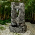 thumbnail image 2 of Fountain Cellar FCL015 Wood Water Fall Fountain, 2 of 2