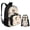 Axolotl, variant on Chririnla Cute Corgi Print Backpack for Boys with Lunch Box Cooler Water Bottle Sleeve Cover Back to School Supplies
