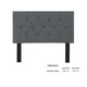 thumbnail image 2 of Cabecera Andrea Sansa Queen color Gris claro, 2 of 2