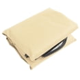 thumbnail image 2 of Toldo para columpio de 210D con revestimiento plateado Oxford, impermeable, resistente a los rayos UV, para patio exterior, silla de jardín, 142 x 120 x 18 cm, color beige, 2 of 14