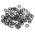 thumbnail image 1 of 100Pack External Tooth Lock Washer M4 Carbon Steel Serrated Locking Washer Black, 1 of 6