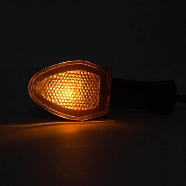 Moto Clignotant Lampe, 2 Pcs Universel Moto Mini Jaune LED