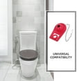 thumbnail image 3 of Minkissy 1Set Red Silicone Rubber Toilet Flapper for Toilet Tank Top Waterproof Efficient Water Usage, 3 of 8