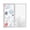 Navy Blue, variant on Window Privacy Film, Navy Blue Coral Red Sun Blocking Window Tint Film Heat Control One Way Blackout Window Film, Summer Beach Starfish Turtle Nautical Anchor Non Adhesive Static Cling 23.6x59 In