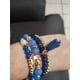 thumbnail image 5 of Set de 4 pulseras elasticas Maria Almudena color azul cielo varios modelos, 5 of 5