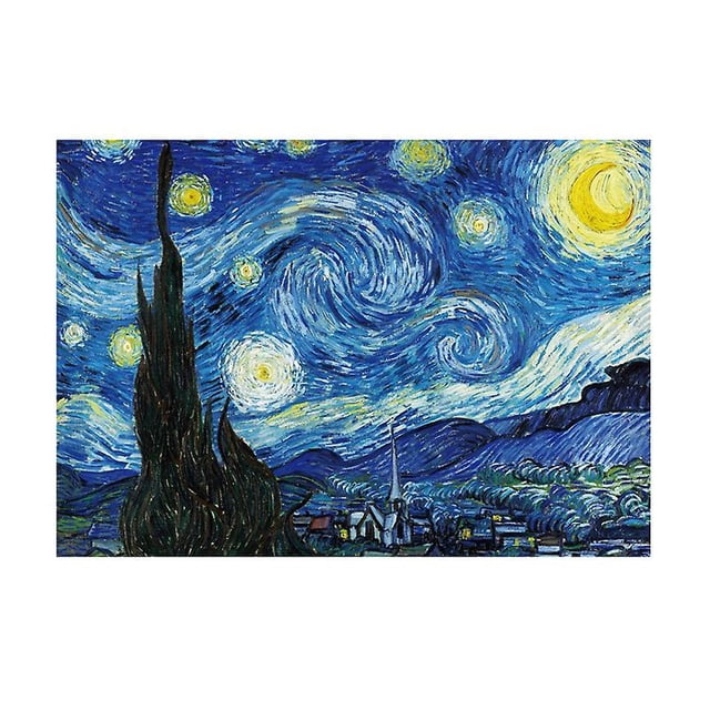 Pintura de diamantes TANGJMXG DIY 5D Noche estrellada 30 x 40 cm