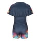 thumbnail image 5 of Traje de cintura con estampado floral de verano para mujer Traje casual de dos piezas a la moda Wmkox8yi bvn974, 5 of 9