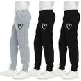 thumbnail image 3 of Gubotare Toddler Boys Joggers Boys Sweatpants Kids Clothes Active Soft Joggers for Boys Size 3T 4T (BK2,3-4 Years), 3 of 5