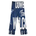 thumbnail image 3 of Football Cowboys Pajamas For Women Loose Retro Night Pajama Pants Comfortable Sleepwear Bottoms Homewear, 3 of 6