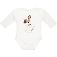 thumbnail image 3 of Inktastic Dog with ear up Boys or Girls Long Sleeve Baby Bodysuit, 3 of 5