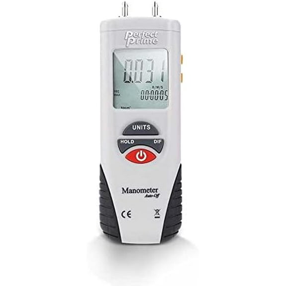 AR1895, Digital Manometer Differential Air Pressure Gauge 517kPa / 150psi / Magnet/LCD