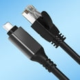 thumbnail image 4 of CHUANK Câble Convertisseur USB C vers RJ45 Ethernet Puce Réseau FTDI 1000Mbps pour Ordinateurs Portables, 4 of 7