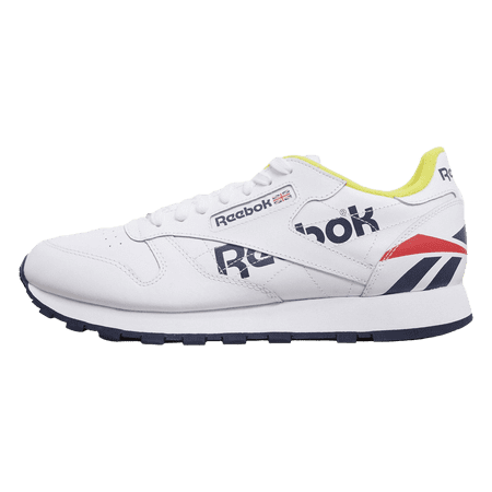 REEBOK MENS Classic Leather ATI "WHITE/COLLEGIATE NAVY/PRIMAL RED" EG5275 EG5275 from Stadium Goods