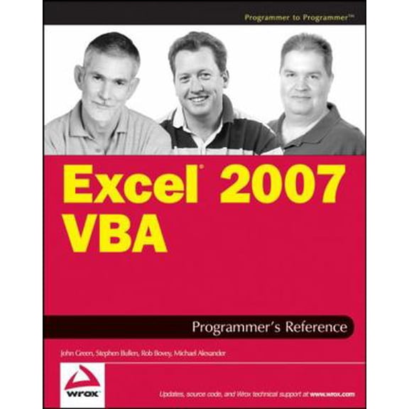 Pre-Owned Excel 2007 VBA Programmer's Reference (Paperback) 0470046430 9780470046432