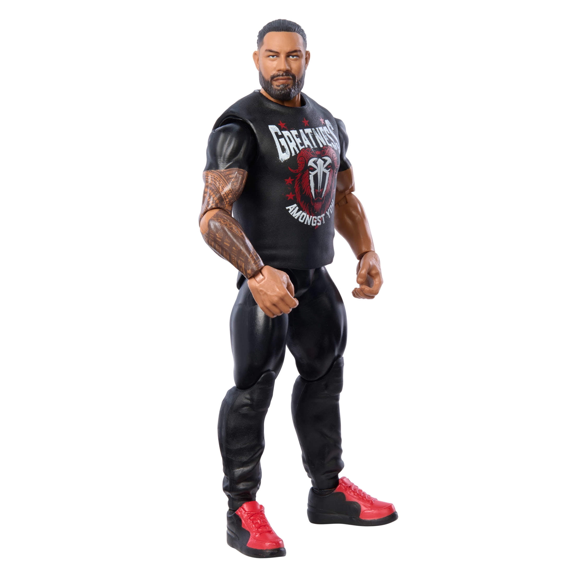 WWE Roman Reigns Action Figure, Main Event Series #151 6-inch Collectible Superstar with Articulation