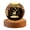 B, variant on Dserhfy Faux Crystal Ball Night Light with Wooden Base 3D Engraved Solar System Planet Clear Globe Sphere Bedside LED Lamp Desktop Decoration Birthday Gift