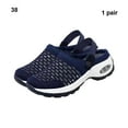 thumbnail image 4 of Qarigey Zapatos Transpirables Y Ligeros De 2 Piezas Para Mujer - Para El Hogar Y El Turista blue 38 1 Type3 NO3, 4 of 6