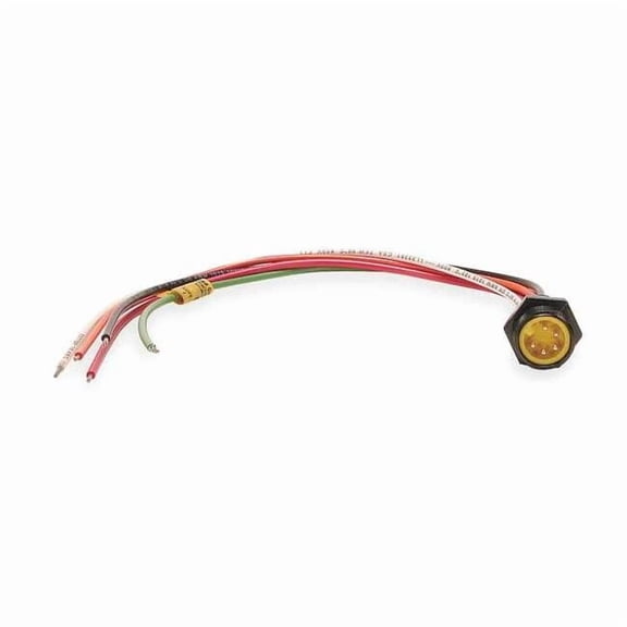 Brad Harrison External Thread Receptacle,5,Male,16 AWG 1R5006A20A120